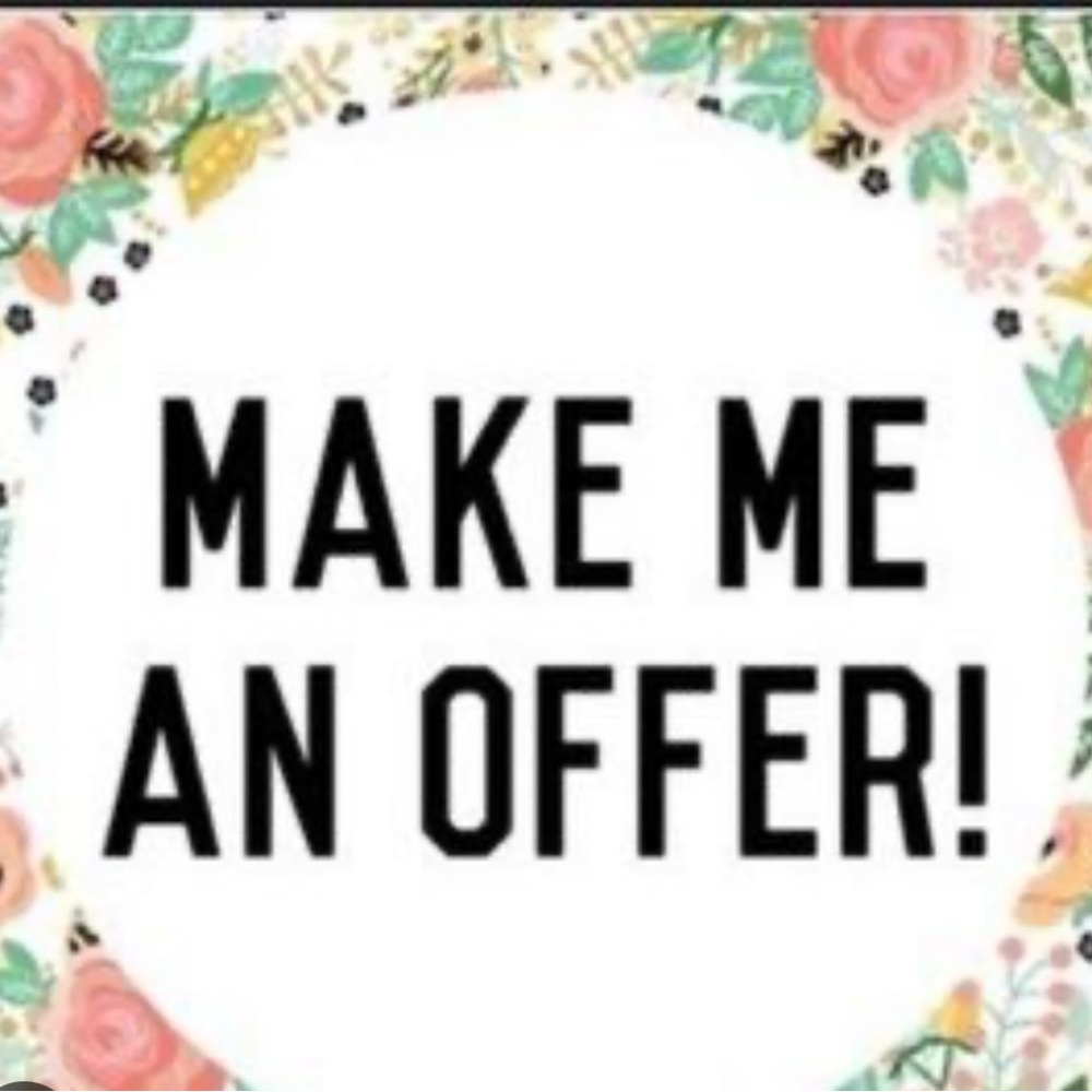 Like something but not the price,make me an offer!!!